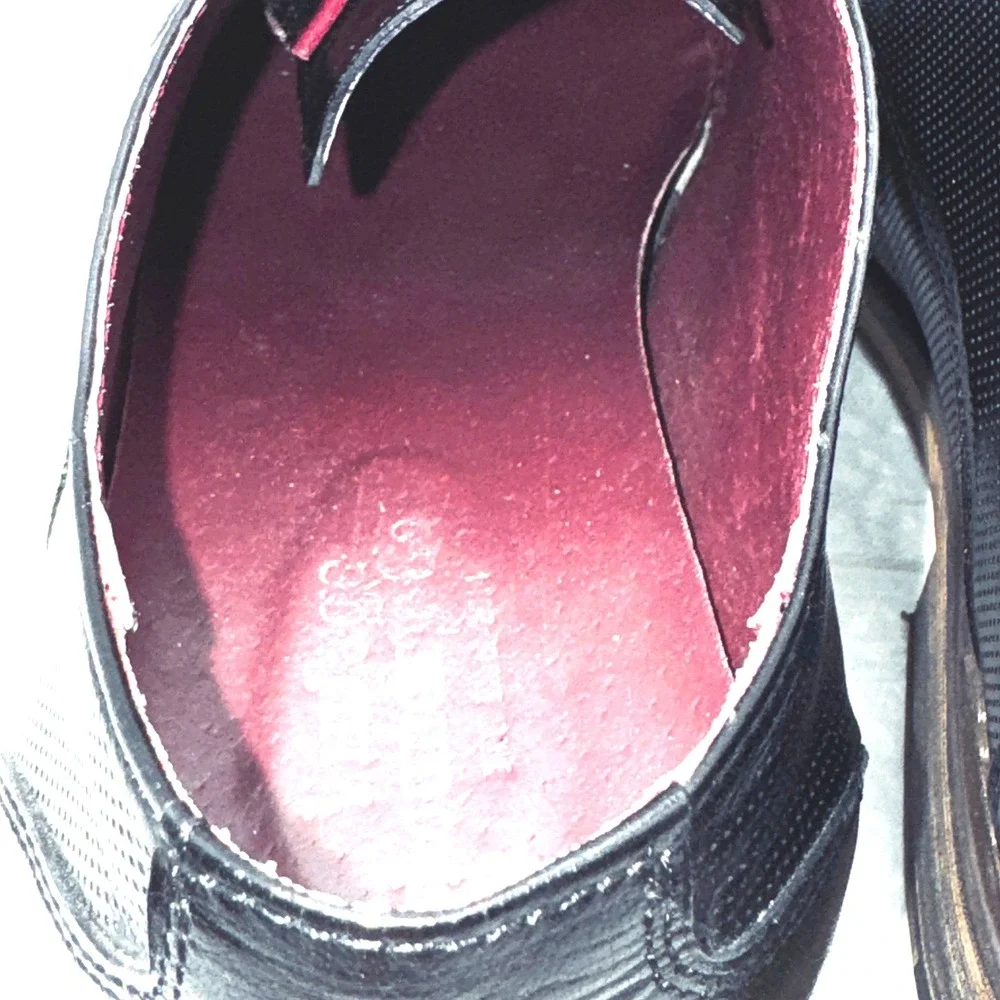 Vintage Foundry Co Oxfords Mens 9.5 Black Excellent Cap Toe Leather VF1004-SE